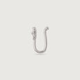 Petite Bloom Silver Nose Pin,,hi-res view 5