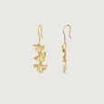 Graceful Ginkgo Gold Drop Earrings,,hi-res view 5