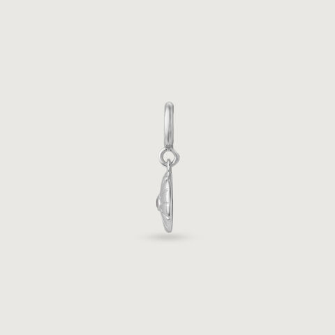 Radiant Sunburst Silver Charm