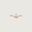 Exquisite Flourishing Diamond Platinum Gold Ring,,hi-res view 3