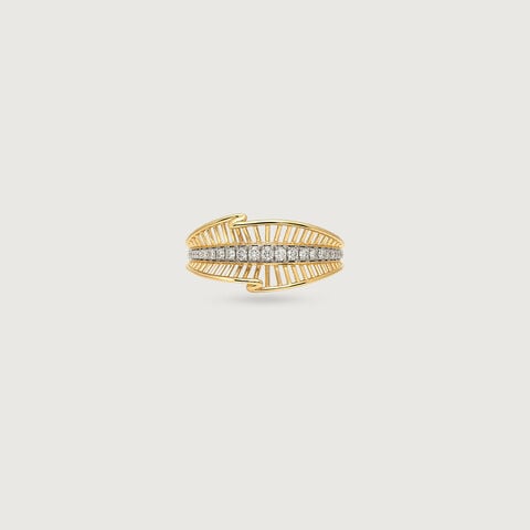 Radiant Balance Diamond Ring