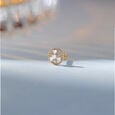 Radiant Clover Gold and Diamond Nose Pin,,hi-res view 1