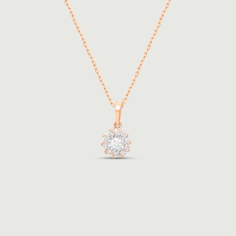 Flicker Chic Diamond Pendant