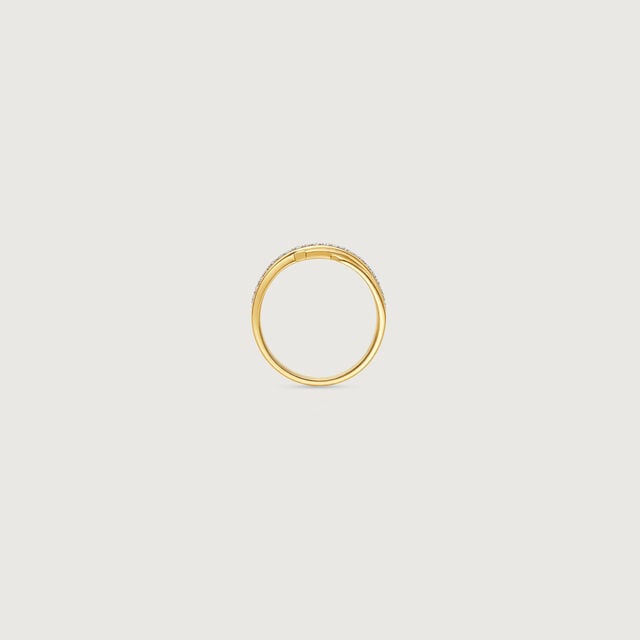 Linear Motion Diamond Ring,,hi-res image number null