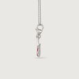 Rock Riff Silver Guitar Charm,,hi-res view 3