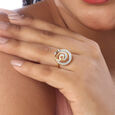 Swirl Vibes Diamond Ring,,hi-res view 2
