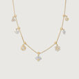 Honeybee Charm Diamond Necklace,,hi-res view 3