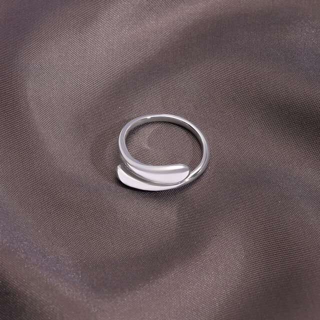 Classic Signet Silver Ring,,hi-res image number null