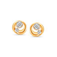 14KT Yellow Gold Simple Joys Stud Earrings,,hi-res view 1