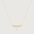 Airy Dragonfly Gold Necklace,,hi-res view 3