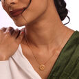 Saura Alchemy 22KT Gold Pendant,,hi-res view 2