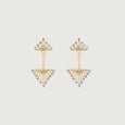 Radiant Balance Diamond Drop Earrings,,hi-res view 1