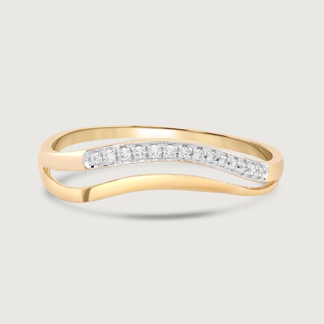 Curvy Shine Diamond Ring,,hi-res image number null