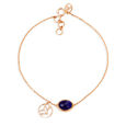 14KT Virgo Birthstone Rose Gold Bracelet,,hi-res view 1