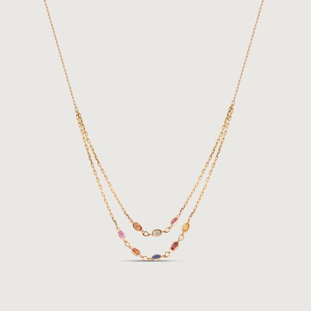 Layer Pop Sapphire Necklace,,hi-res image number null