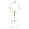 14KT Yellow Gold Dewy Happiness Haathphool,,hi-res view 5