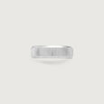 Textured Bold Silver Ring,,hi-res view 4