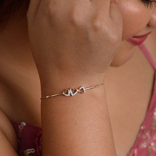 Romantic Gleam Diamond Bracelet,,hi-res image number null