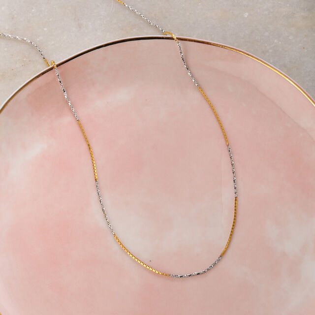 Twin Twist 22 Kt Gold Chain,,hi-res image number null