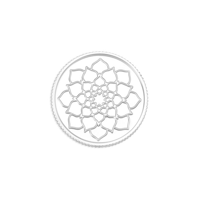 10 GM 999 Lotus Silver Coin,,hi-res image number null