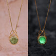 Firefly Twinkle Gold & Amethyst Pendant,,hi-res view 1