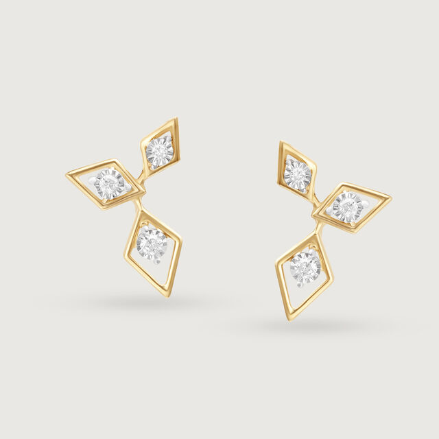 Sparks of Joy 14KT Diamond Stud Earrings,,hi-res image number null