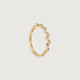 Whimsical Vine Gold & Diamond Finger Ring,,hi-res view 3