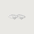 Sleek Curve Silver Toe Rings,,hi-res view 4