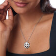 Mother of Pearl Starry Silver Pendant,,hi-res view 2