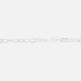 Sleek Chain Silver Anklet,,hi-res view 3