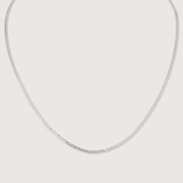 Glossy Sleek Silver Chain,,hi-res image number null
