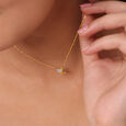 Cupid Edit Mystic Wings 14KT Gold & Diamond Necklace,,hi-res view 2
