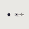 Pretty Minimal Silver Earrings and Necklace Set,,hi-res view 7