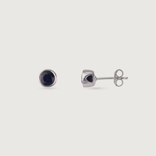 Pretty Minimal Silver Earrings and Necklace Set,,hi-res image number null