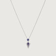 Dreamy Radiance Silver Necklace,,hi-res view 3