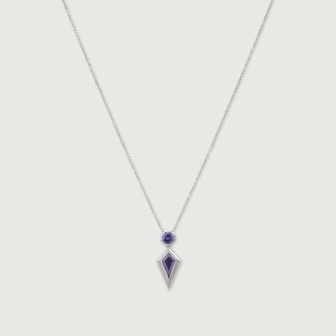 Dreamy Radiance Silver Necklace