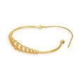 14KT Yellow Rose Gold Bangle,,hi-res view 3