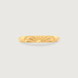 Radiant Minimal Gold Ring,,hi-res view 4
