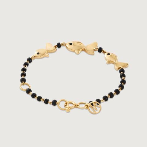 Tiny Fish Gold Bracelet