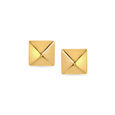 14KT Yellow Gold Subtle Elegance Stud Earrings,,hi-res view 1