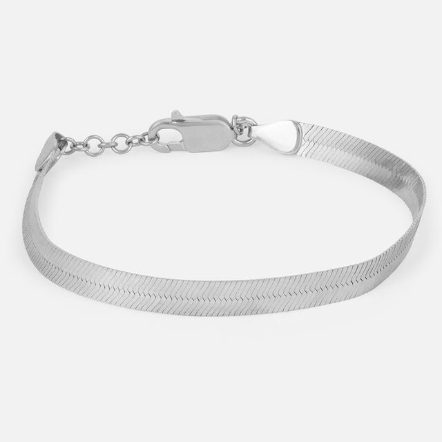 Smooth Glide Silver Bracelet,,hi-res image number null