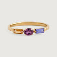 Vibrant Harmony Gold Finger Ring,,hi-res view 2