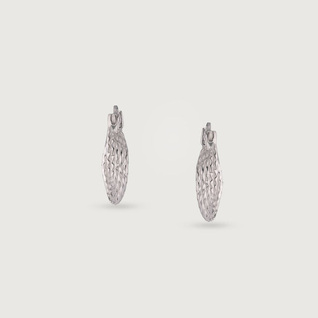 Groovy Twist Silver Earrings,,hi-res image number null