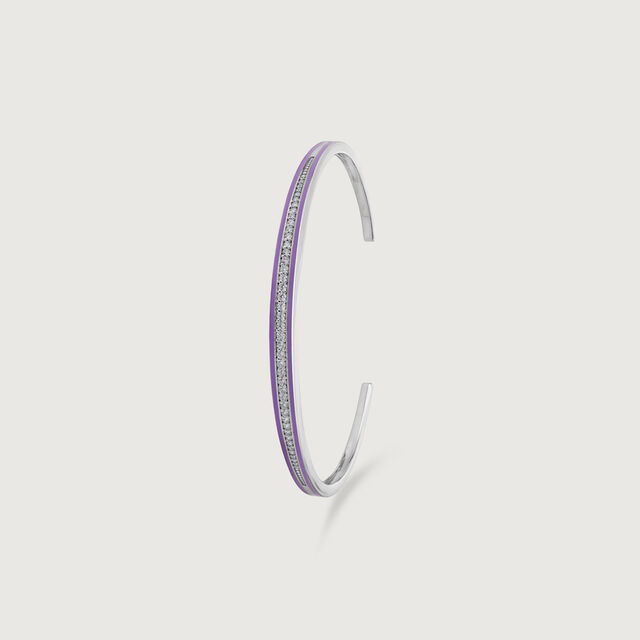 Radiant Halo Silver Bangle,,hi-res image number null