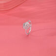 Minimal Accent Silver Ring,,hi-res view 1