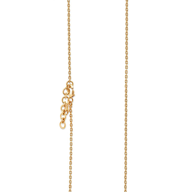 18 KT Yellow Gold Abstract Glimmer Diamond Necklace,,hi-res view 5