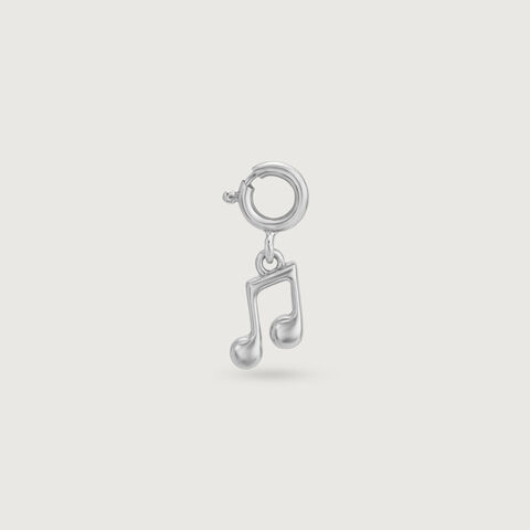 Rhythmic Flow Silver Charm