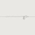 Classic Circle Silver Necklace,,hi-res view 5