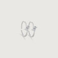 Whirl Glow Silver Toe Rings,,hi-res view 4