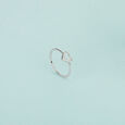 Eternal Love Silver Finger Ring,,hi-res view 1